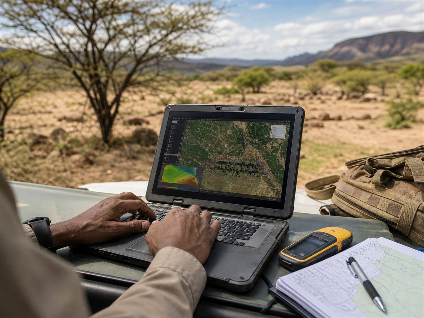 Analyse SIG et cartographie sur le terrain